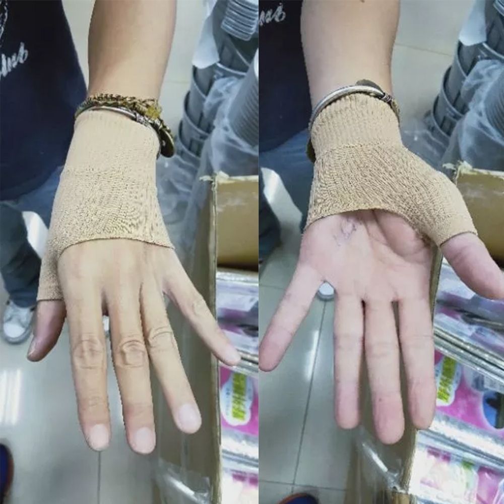 GS MALL 台灣製造 一入 姆指護腕墊 手腕套 軟墊 姆指墊 手掌墊 運動墊 姆指護腕 軟墊護腕 姆指墊 護腕墊, , large