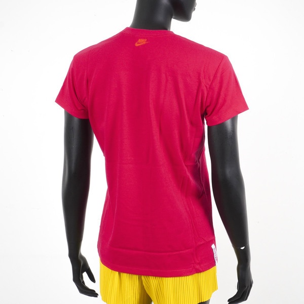 Nike [co]+LAB [148647-623] 女 短袖 上衣 T恤 休閒 積木熊 紅 [CO], , large