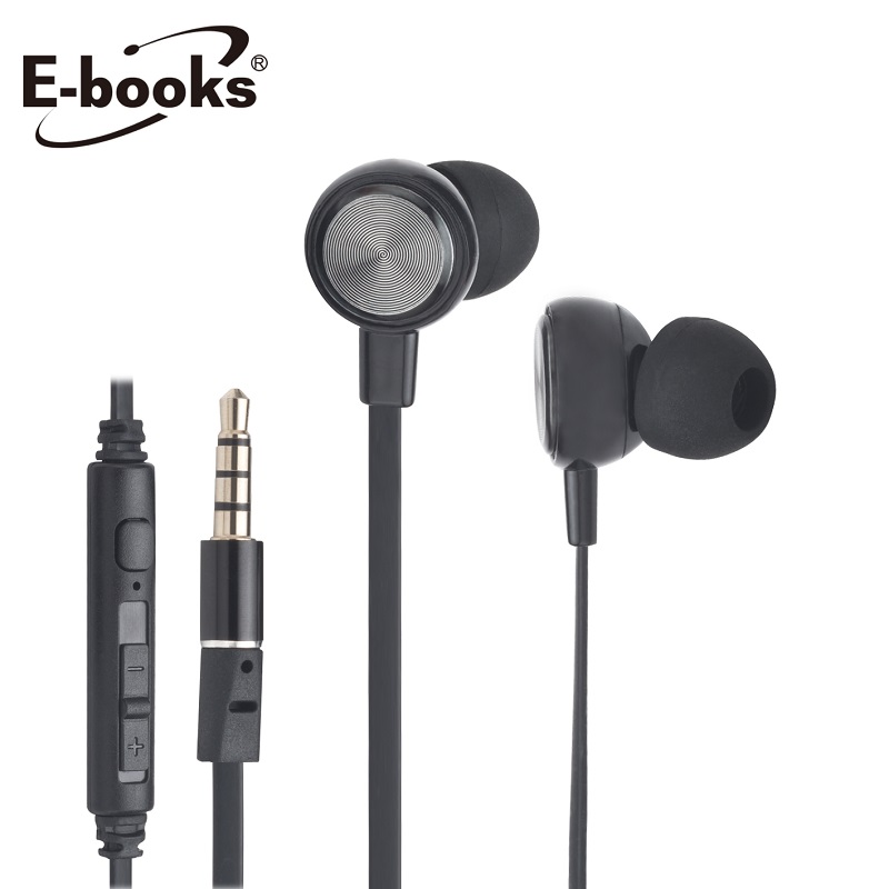 E-books S98 線控接聽入耳式耳機, , large