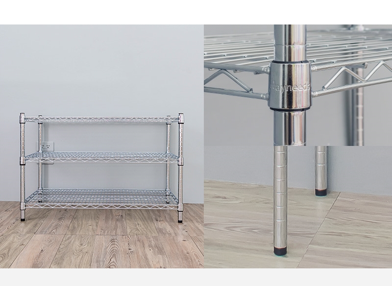 【Y HOUSE】150x45x120cm heavy-duty three-layer iron rack heavy-duty rack heavy-duty iron rack, , large