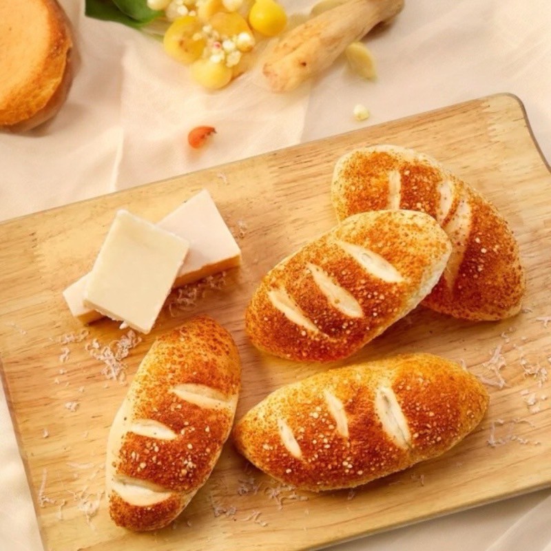 [Daxin] Wangpin-Parmesan Cheese Bread 4pcs, , large