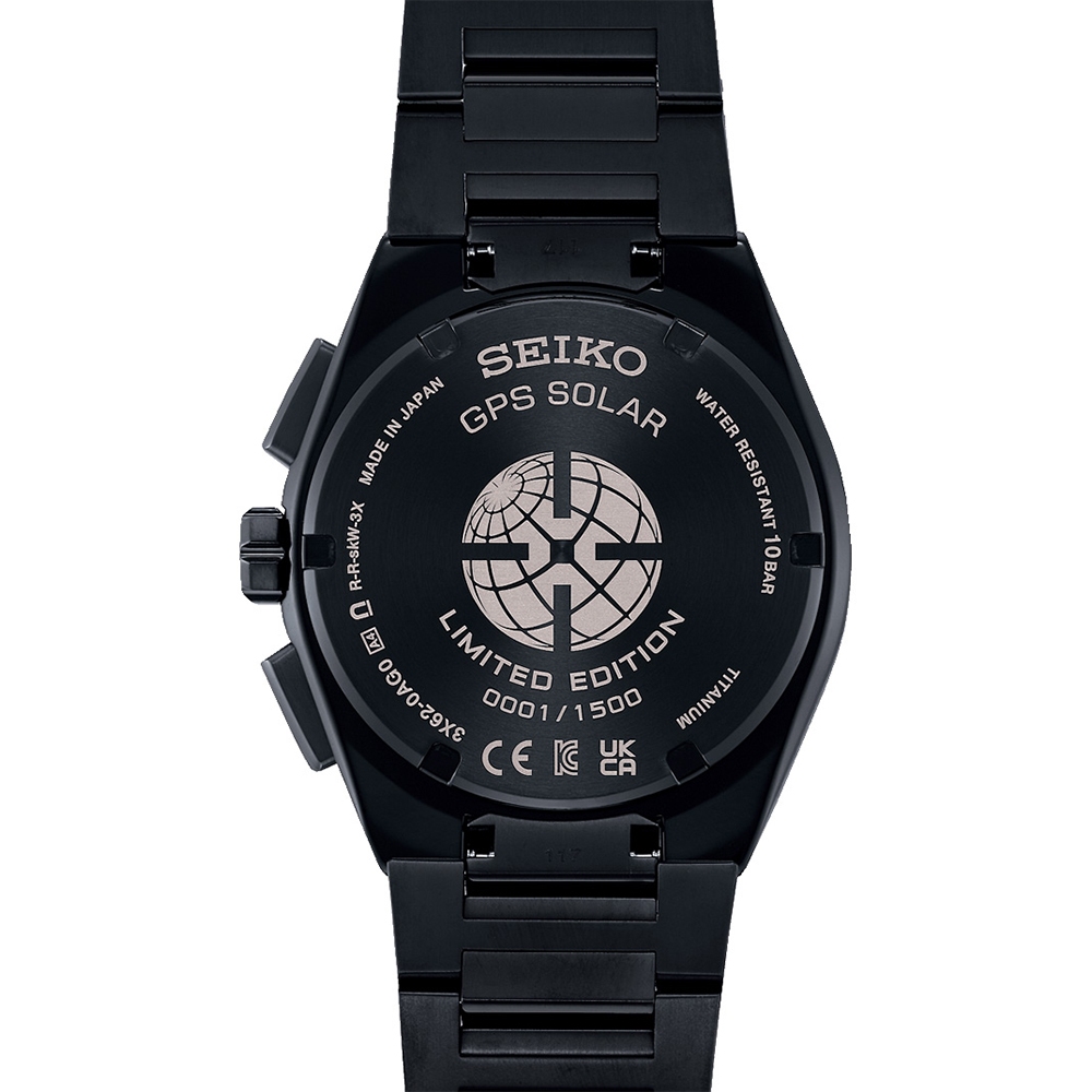 SEIKO精工 Astron 限量夜櫻 GPS衛星定位 鈦金屬太陽能手錶SSJ029J1/3X62-0AG0SD, , large