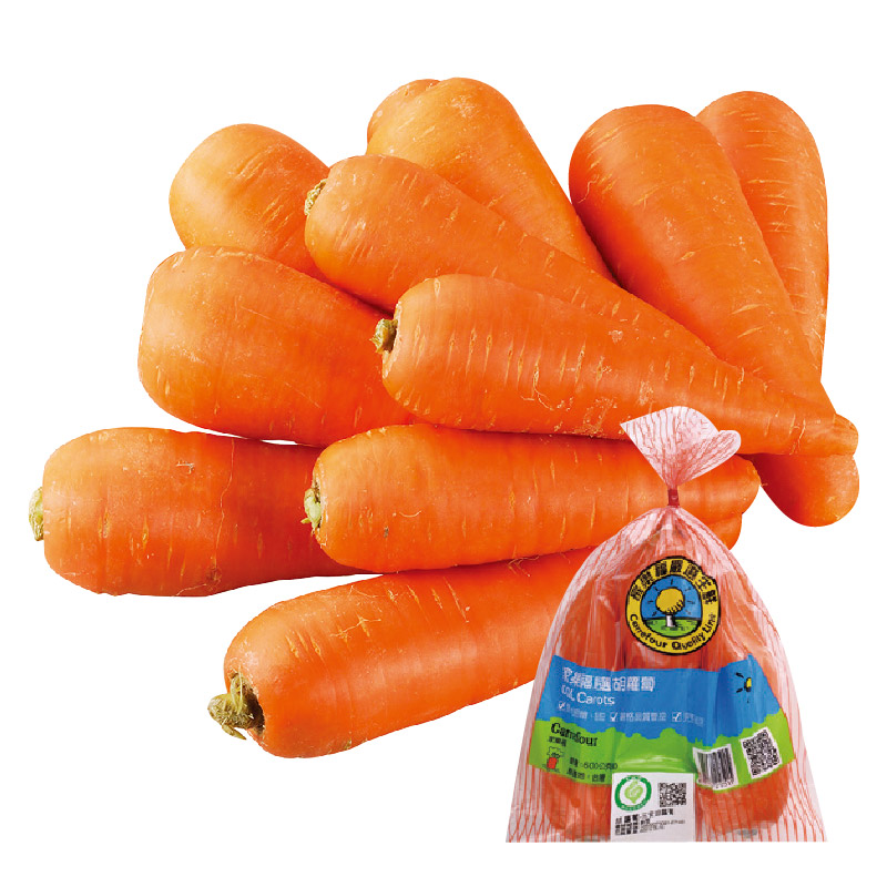 家樂福嚴選紅蘿蔔600g, , large
