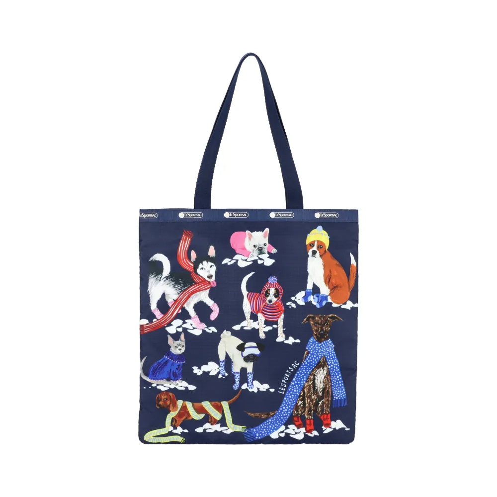 |快速出貨|Lesportsac Large Emerald Tote 大型肩背托特包/ 雪國汪星人, , large
