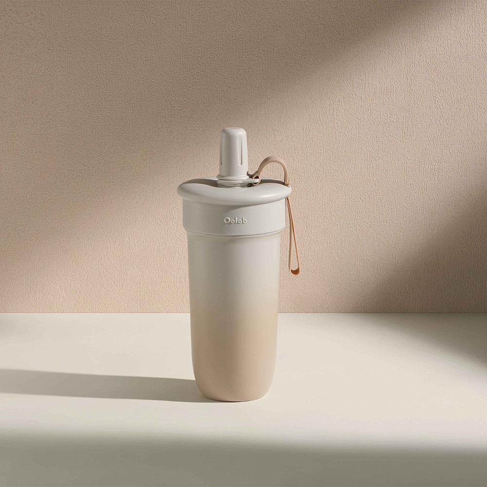 【Oolab 良杯製所】800ml 奶蓋師系列 豆沙吸管杯, , large