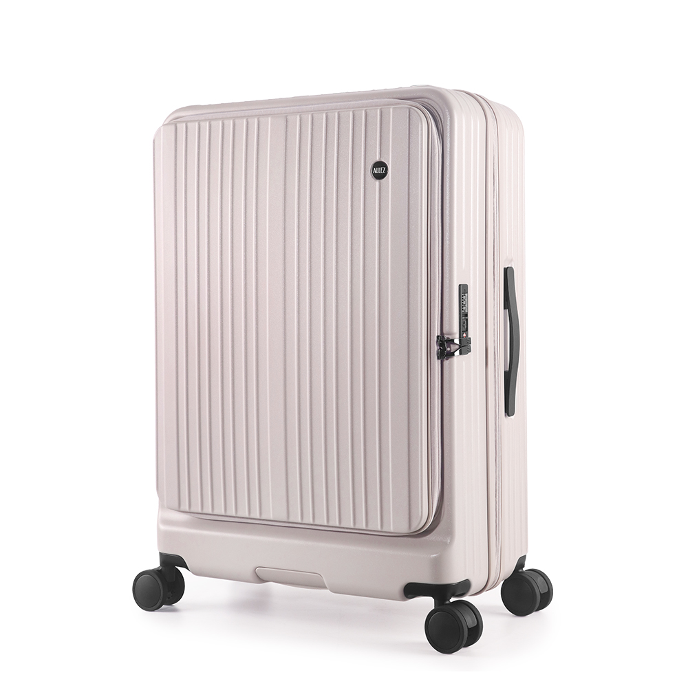【ALLEZ】Front-Opening Luggage II 29-inch with Brake Wheels Spring buds Green , , large