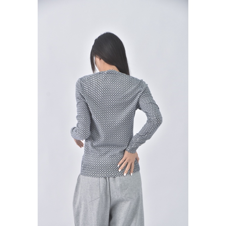 (S) nautica質感棉質花紋藍色外套二手衣, , large