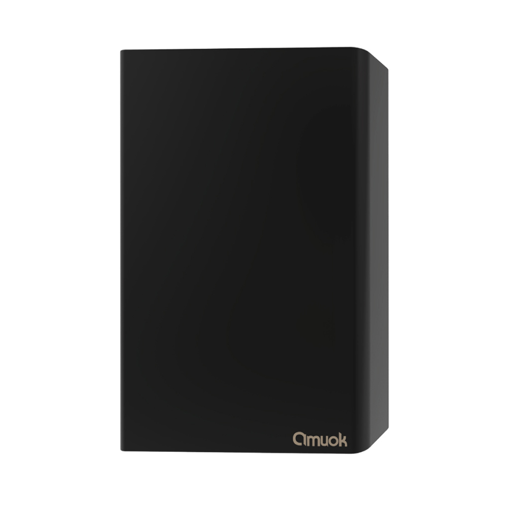 【amuok】10000mAh ULTRASLIM PORTABLE Fast Charging Power Bank(Black), , large