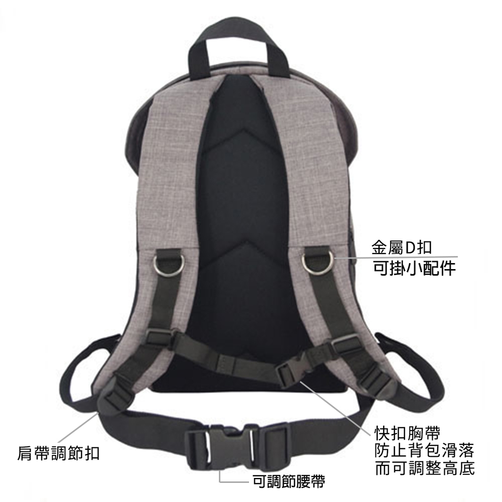 【Niche 樂奇】學生後背包 雙肩背包 防水後背包 24L N-5202, , large