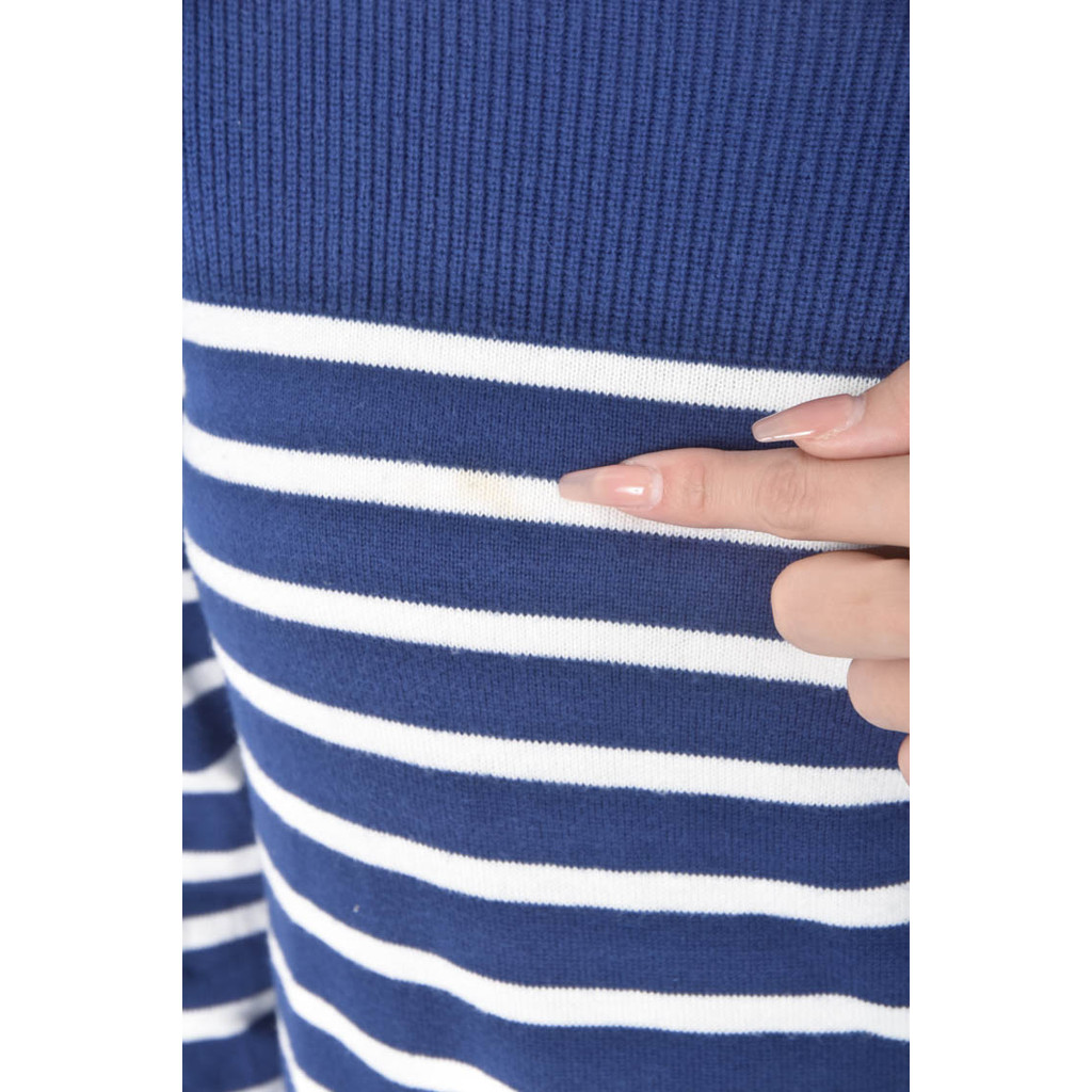 (S) nautica棉質純棉藍色毛衣二手衣, , large