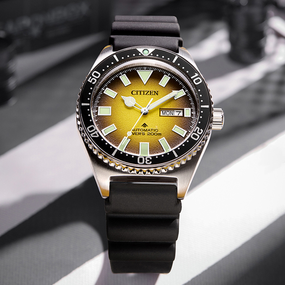 CITIZEN 星辰 PROMASTER NY012系列潛水機械錶 NY0120-01X, , large