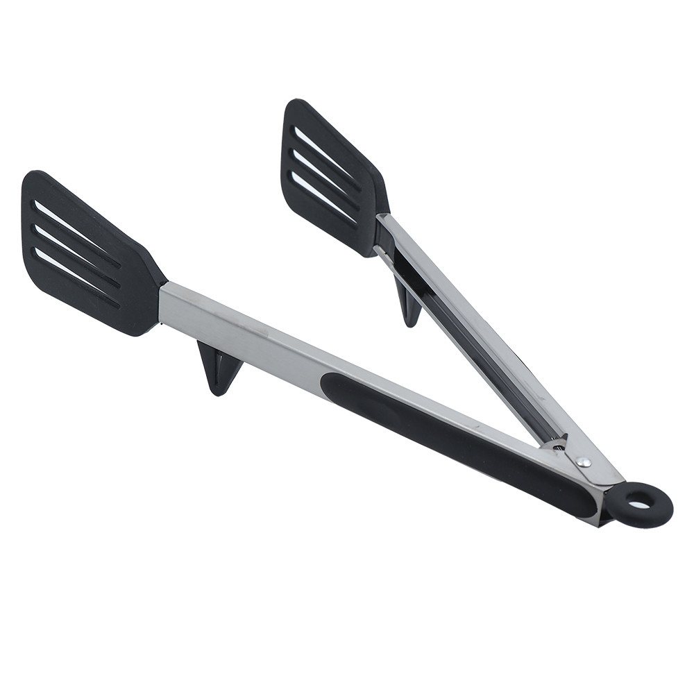 雅緻可立式矽膠鏟夾-33cm-黑色-2支