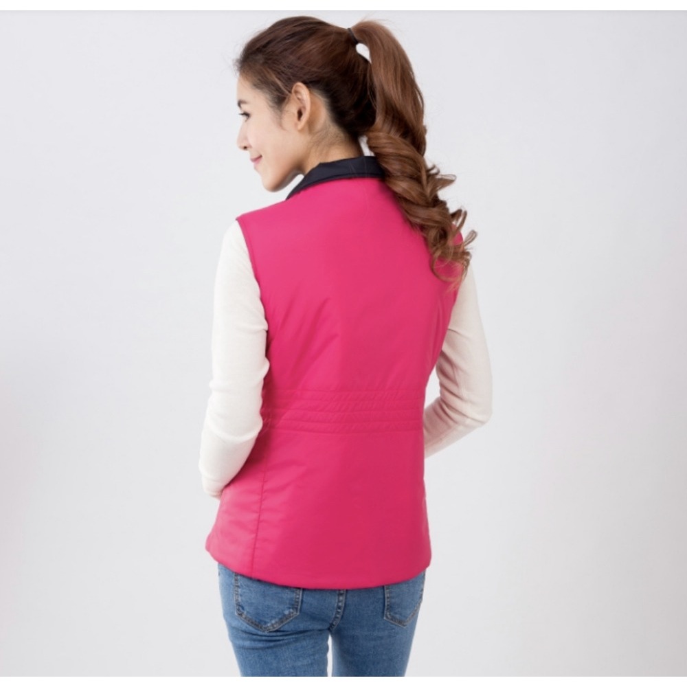 [CINN Official Store] Women’s Reversible Nano Far‑Infrared Vest – 2L｜Free All‑Season Neck Wrap, , large