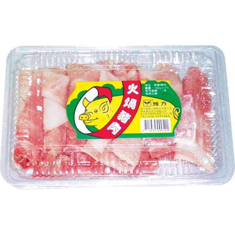 雅方豬肉片, , large