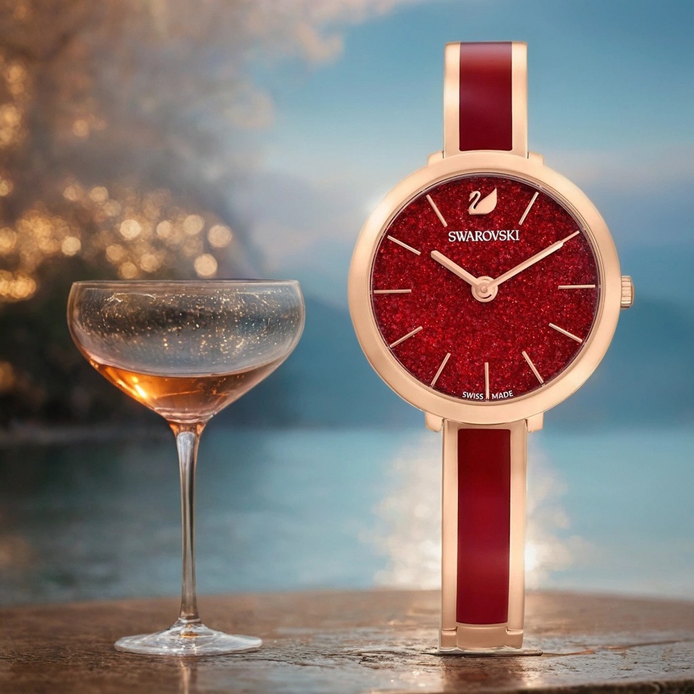 SWAROVSKI 施華洛世奇 限定 送禮 Crystalline Delight 璀璨晶鑽女錶 手錶 5647455, , large
