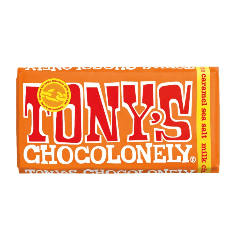 Tonys Chocolonely焦糖海鹽牛奶巧克力180g, , large