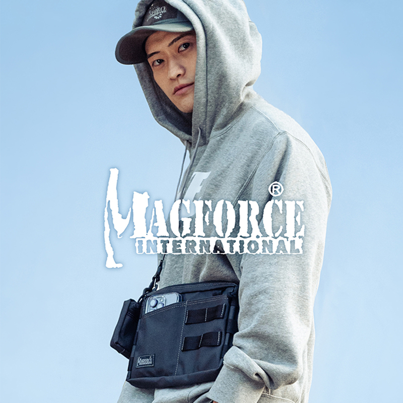 【MAGFORCE】馬蓋先小方側背包-【暗黑迷彩】 戰術背包 登山背包 側背包 單肩包 台灣製, , large