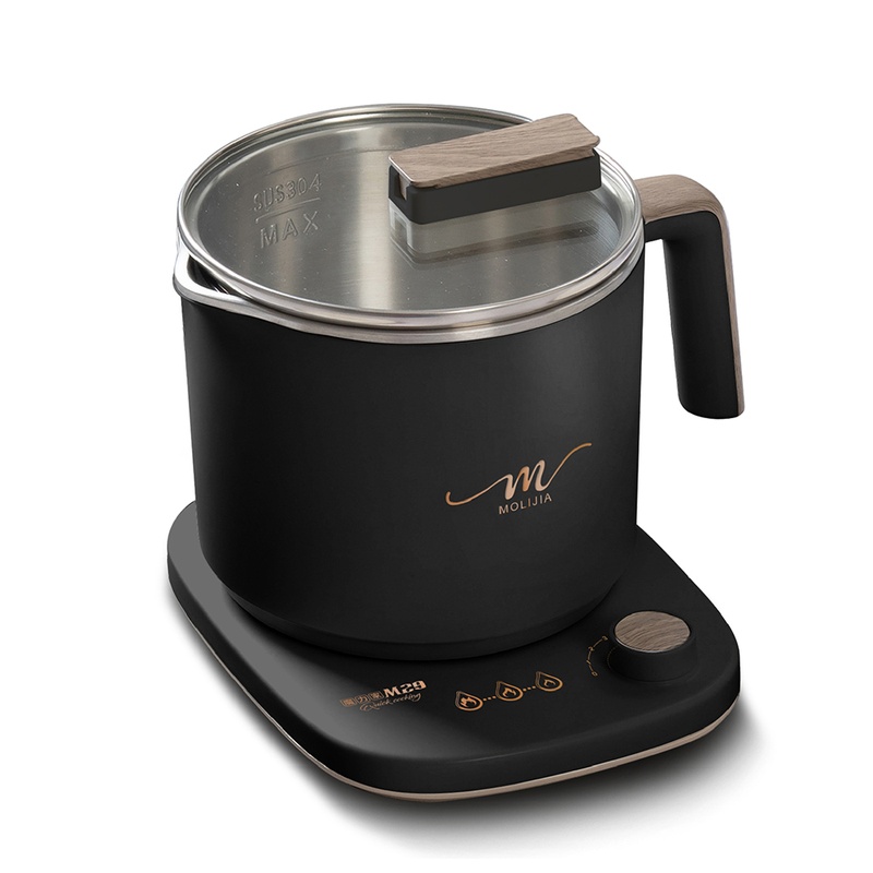 【MOLIJIA】M29 Insulated and Separable Quick Cooker 1.7L - Black, , large