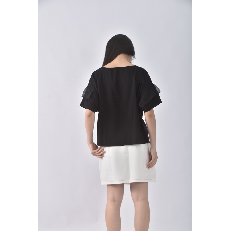 (XL) na berry黑色套裝二手衣, , large