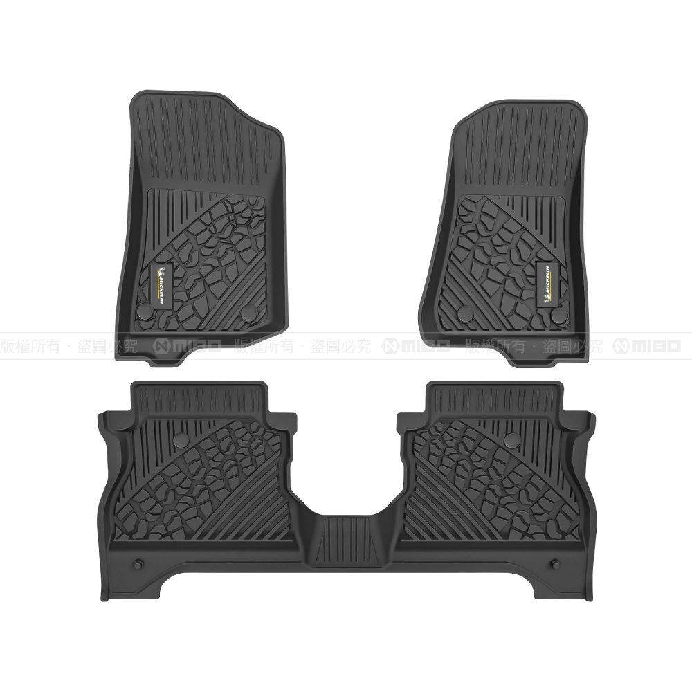 MICHELIN JEEP GLADIATOR  2019- All-inclusive 3D Floor Mats, , large