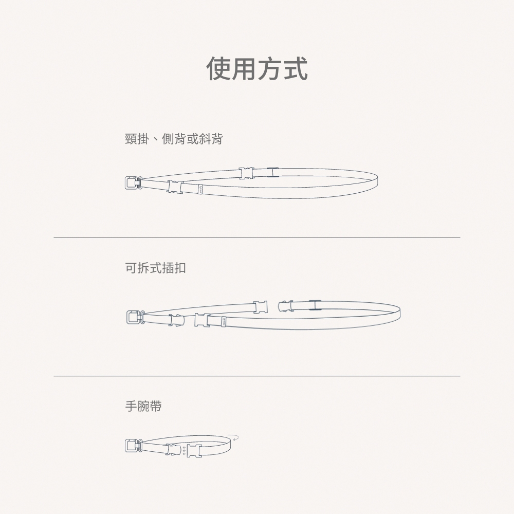 Moshi 2-in-1 二合一背帶/手腕帶 - 艷陽綠（贈夾片）, , large
