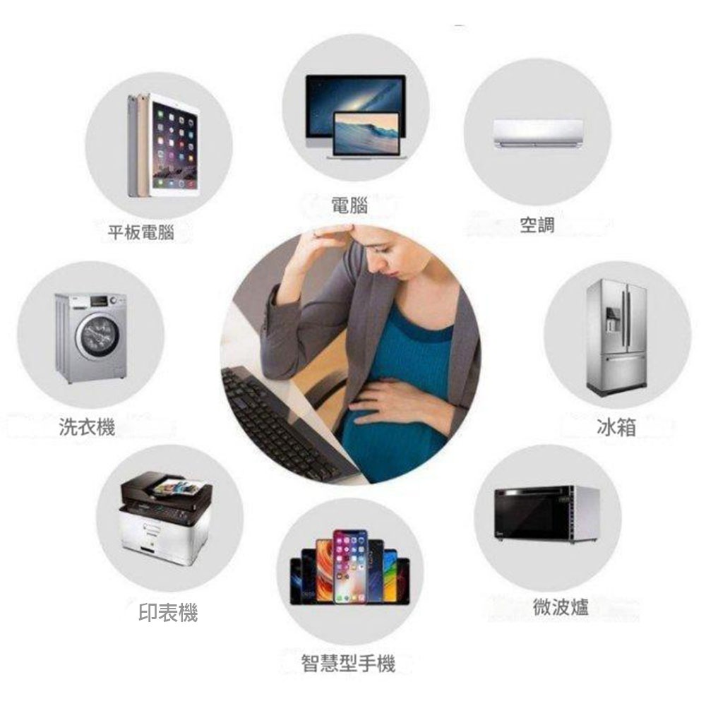 防輻射能量手機貼2入, , large