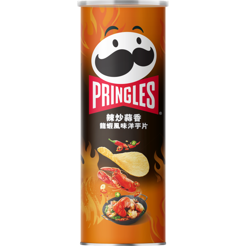 品客辣炒蒜香龍蝦風味洋芋片, , large