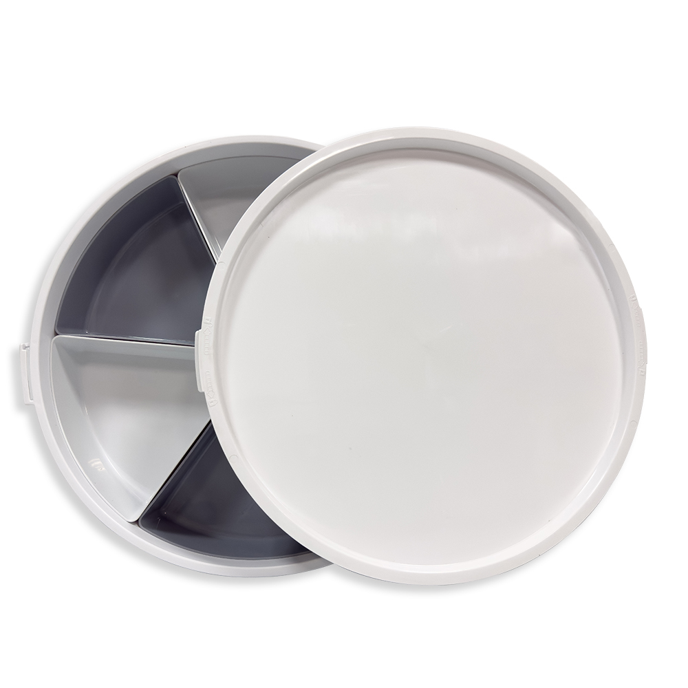 GOOGOOGAGA X WOOHOO 開放式統感遊戲創造盆/感官盆-白蓋, , large