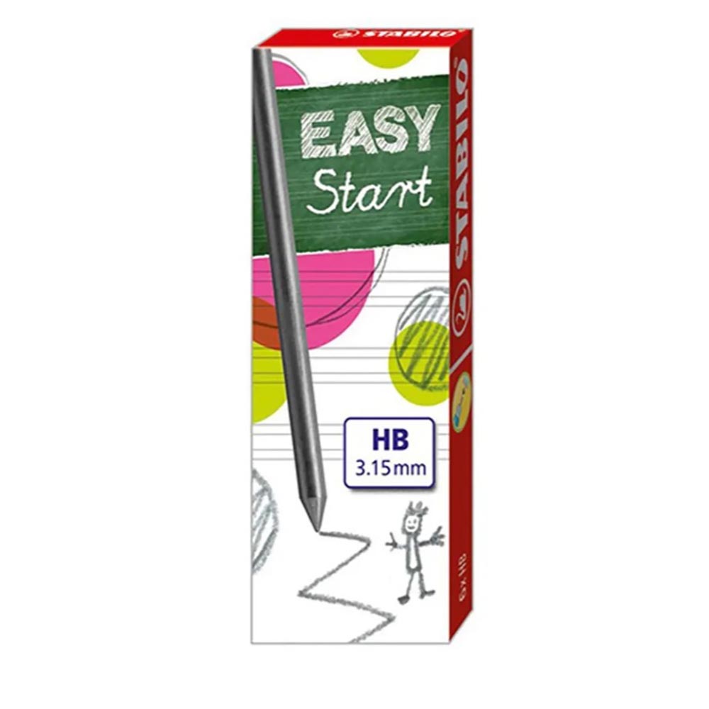 STABILO 德國 思筆樂 自動鉛筆筆芯系列 3.15mm 6支/盒 ST7890/6-HB