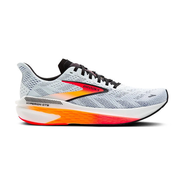 Brooks Hyperion Gts 2 男 慢跑鞋 路跑 訓練 支撐 氮氣中底 灰橘紅 [1104331D443], , large