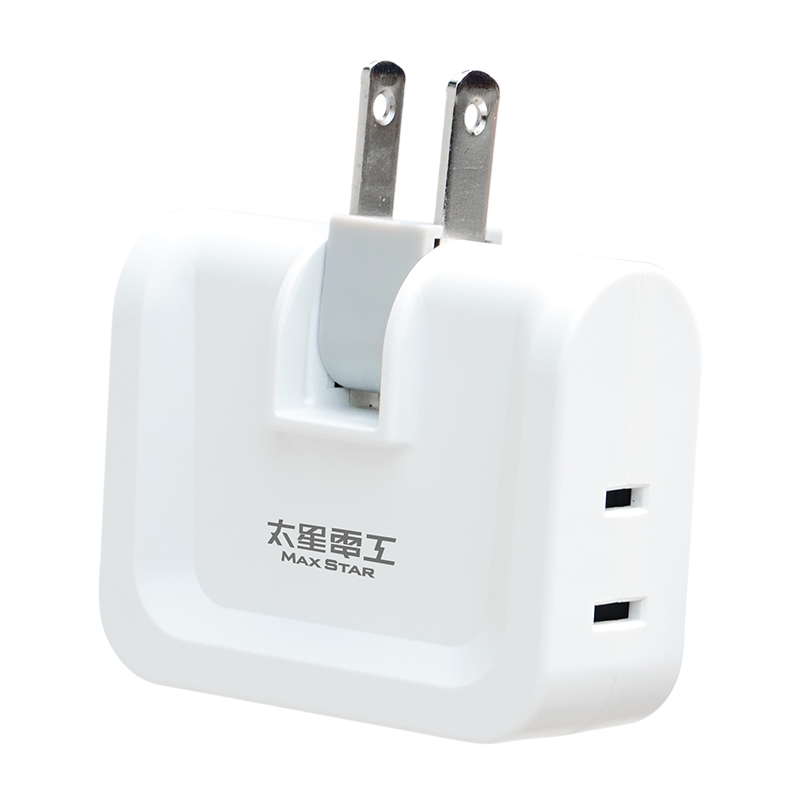 safety steering 3-sided plug 2P (white)