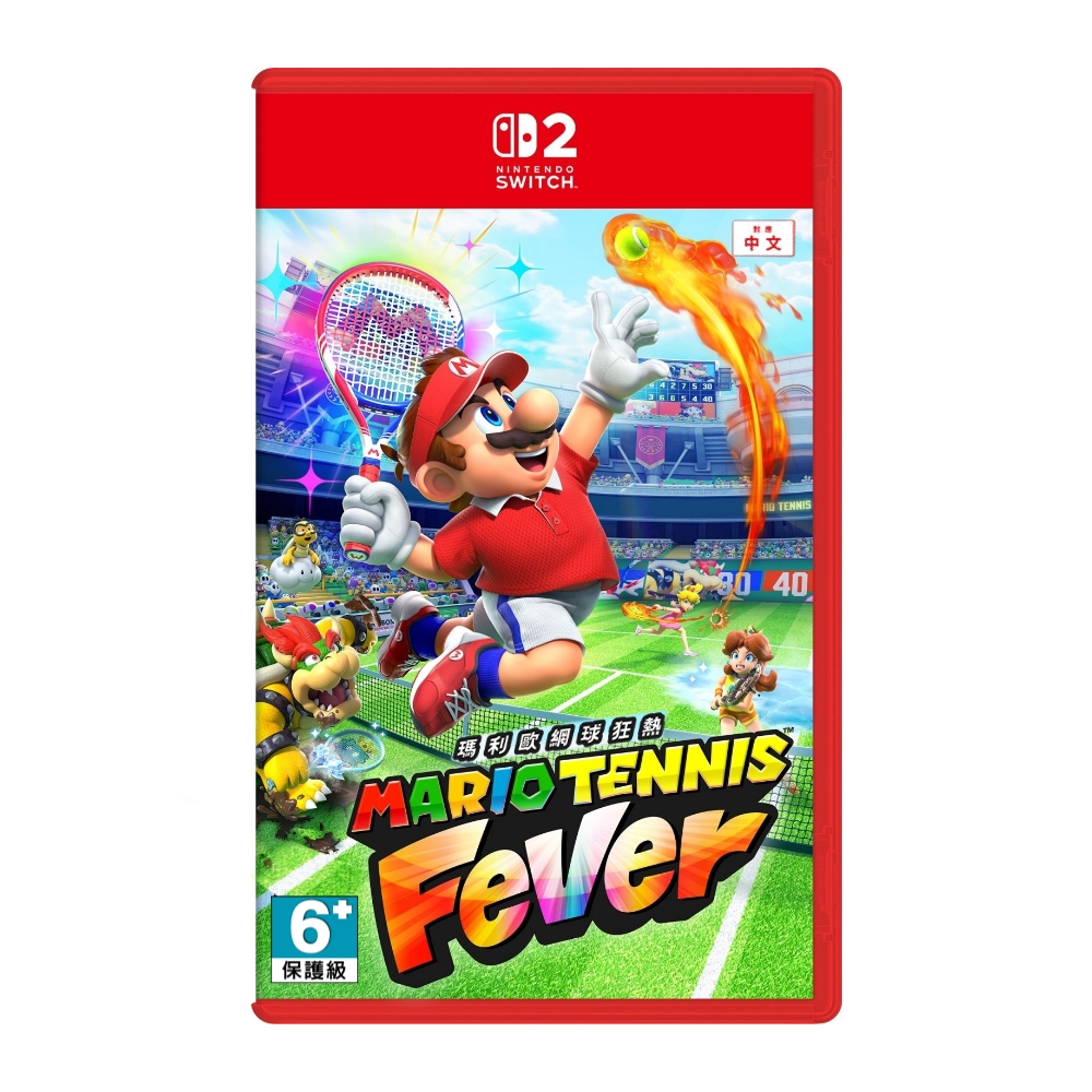 【 任天堂 】Switch2 NS2《 瑪利歐網球 狂熱 》中文版 遊戲片, , large