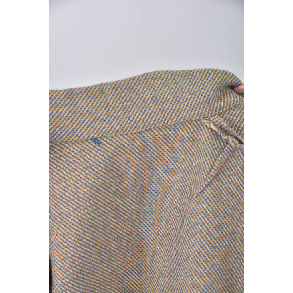 (M) 質感腰帶黃色綁帶外套二手衣, , large