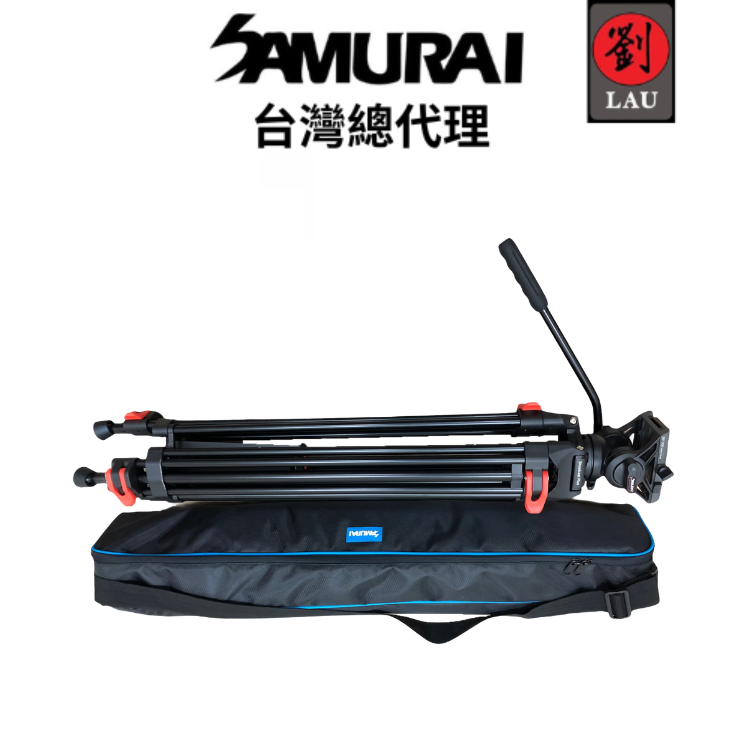 [劉氏國際]Samurai Broadcast Pro Plus 專業液壓雲台三節式攝影錄影腳架, , large