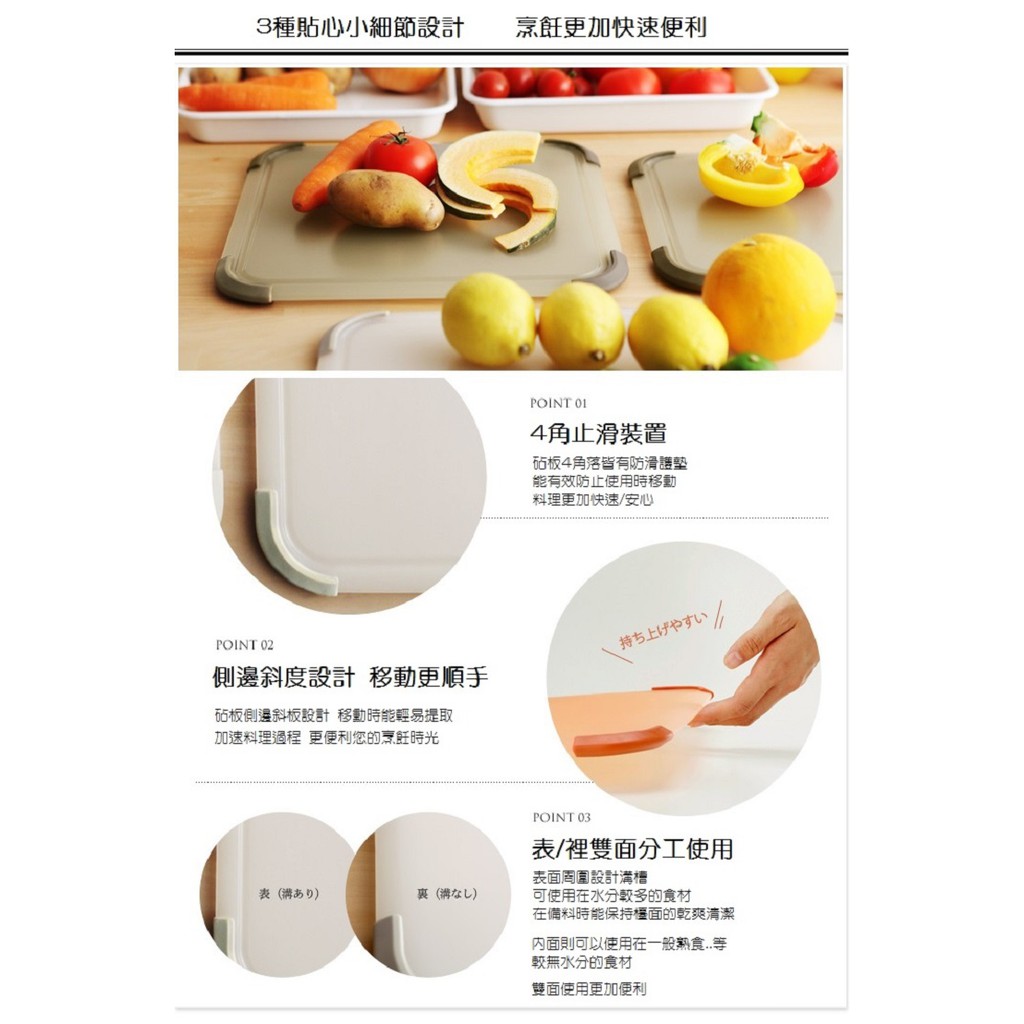 【this-this】日本RISU｜LIBERALISTA 防滑抗菌雙面砧板, , large