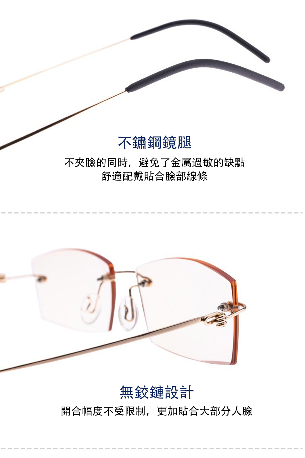 MR.TECH 米特克 濾藍光抗UV時尚男女中性變色老花眼鏡中性款760 200度, , large