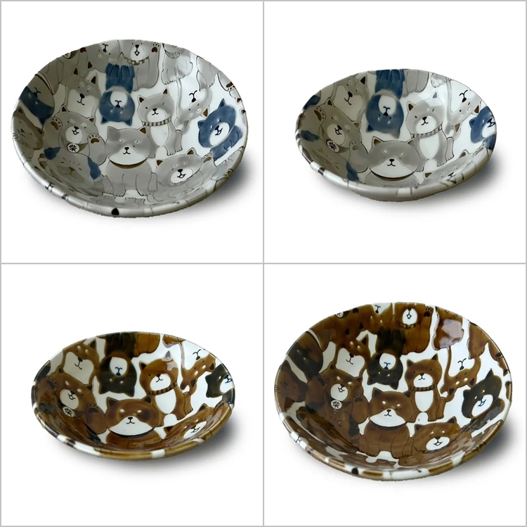 【毓秀堂】AWASAKA 柴犬餐盤4入組, , large