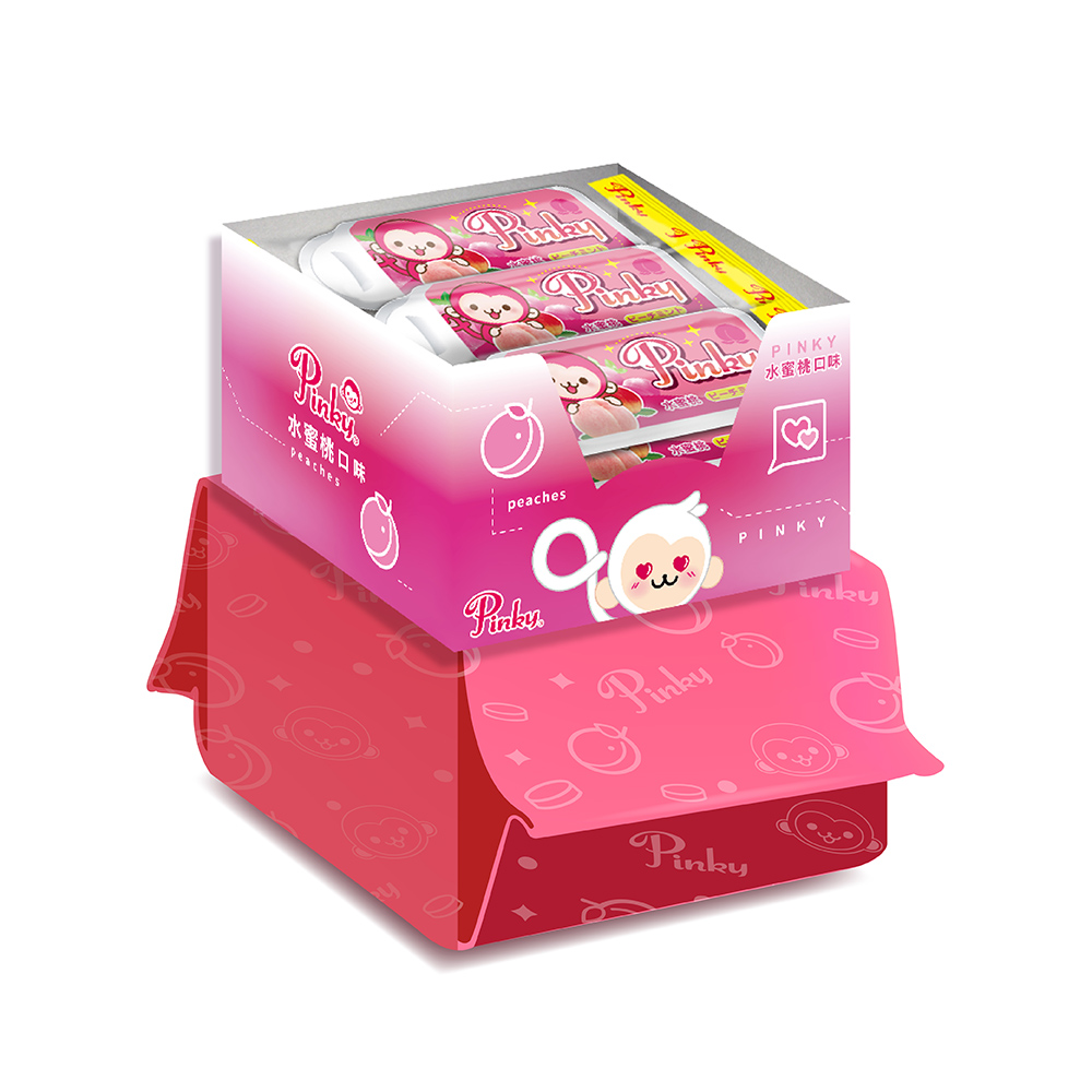 Peach flavor mints, , large