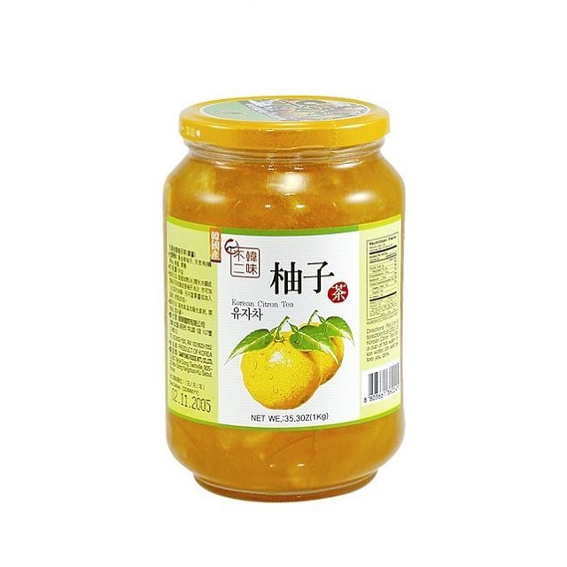 韓味不二生黃金柚子茶(果醬)