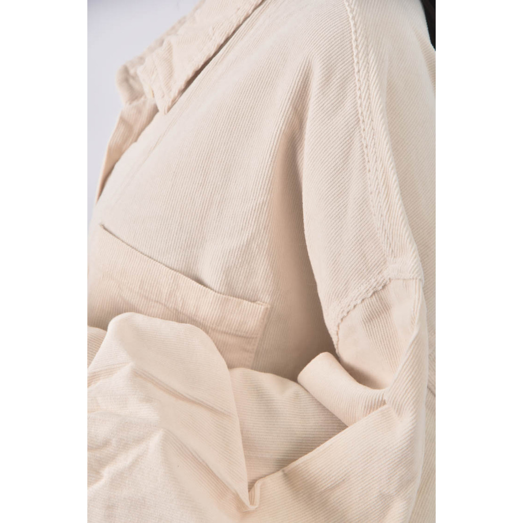 (2XL) boundary燈芯絨杏色洋裝二手衣, , large