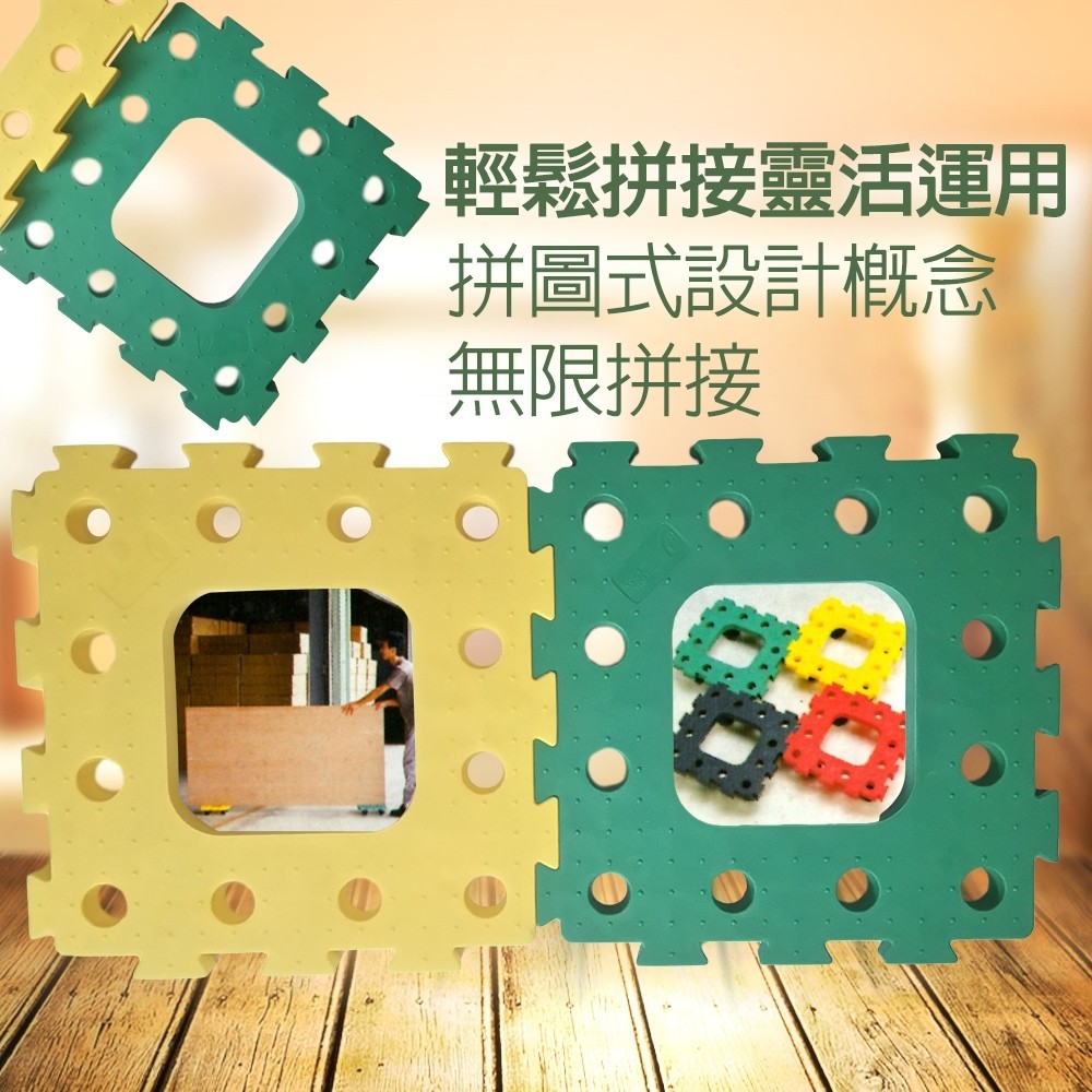 GS MALL 台灣製造 一組2入 耐衝擊滑輪棧板 推車 板車 拖板車 棧板 高硬度棧板 滑輪棧板 烏龜車, , large