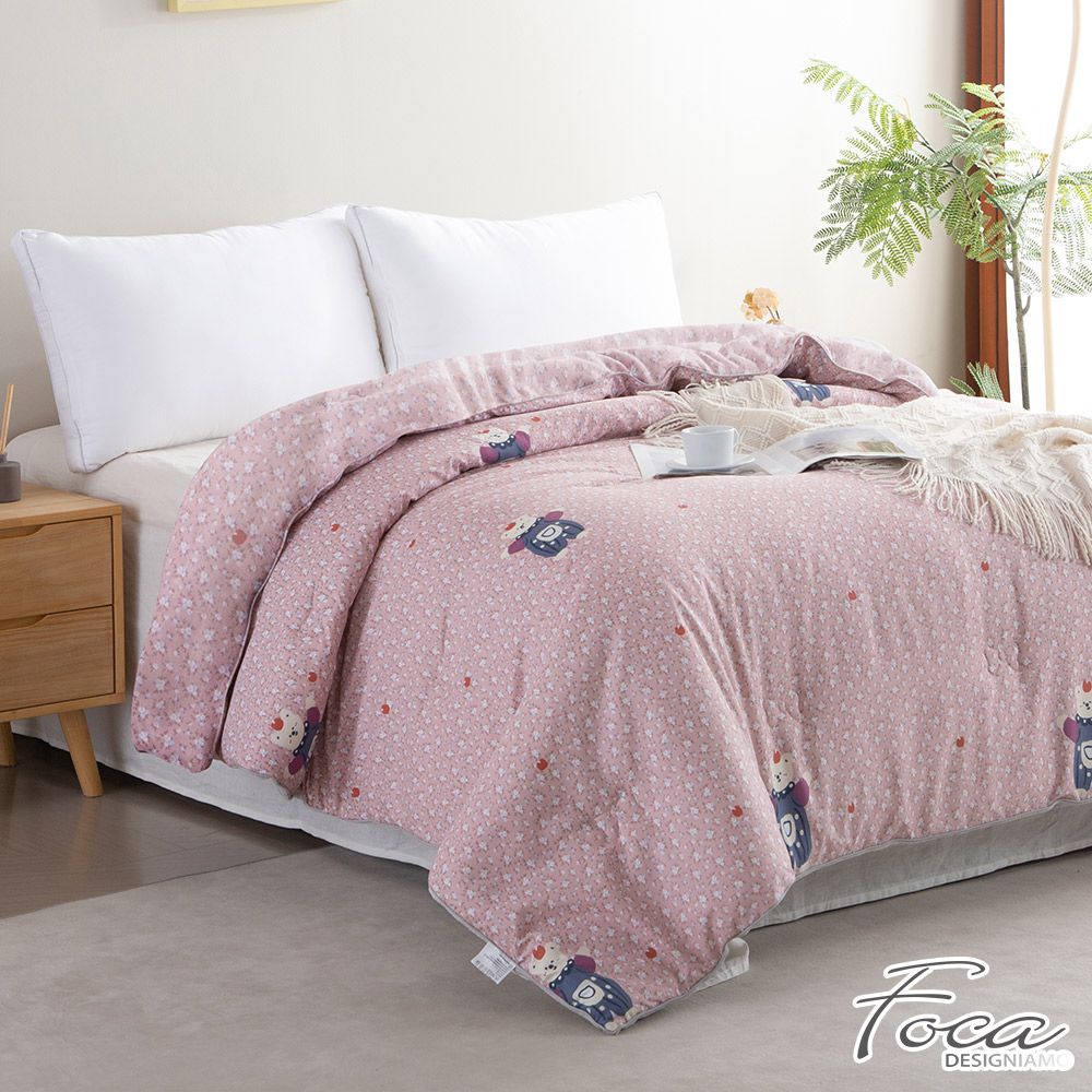 【FOCA】100%雪絨棉可水洗羽絲絨暖冬被(雙人180x210cm)(多款選擇), , large