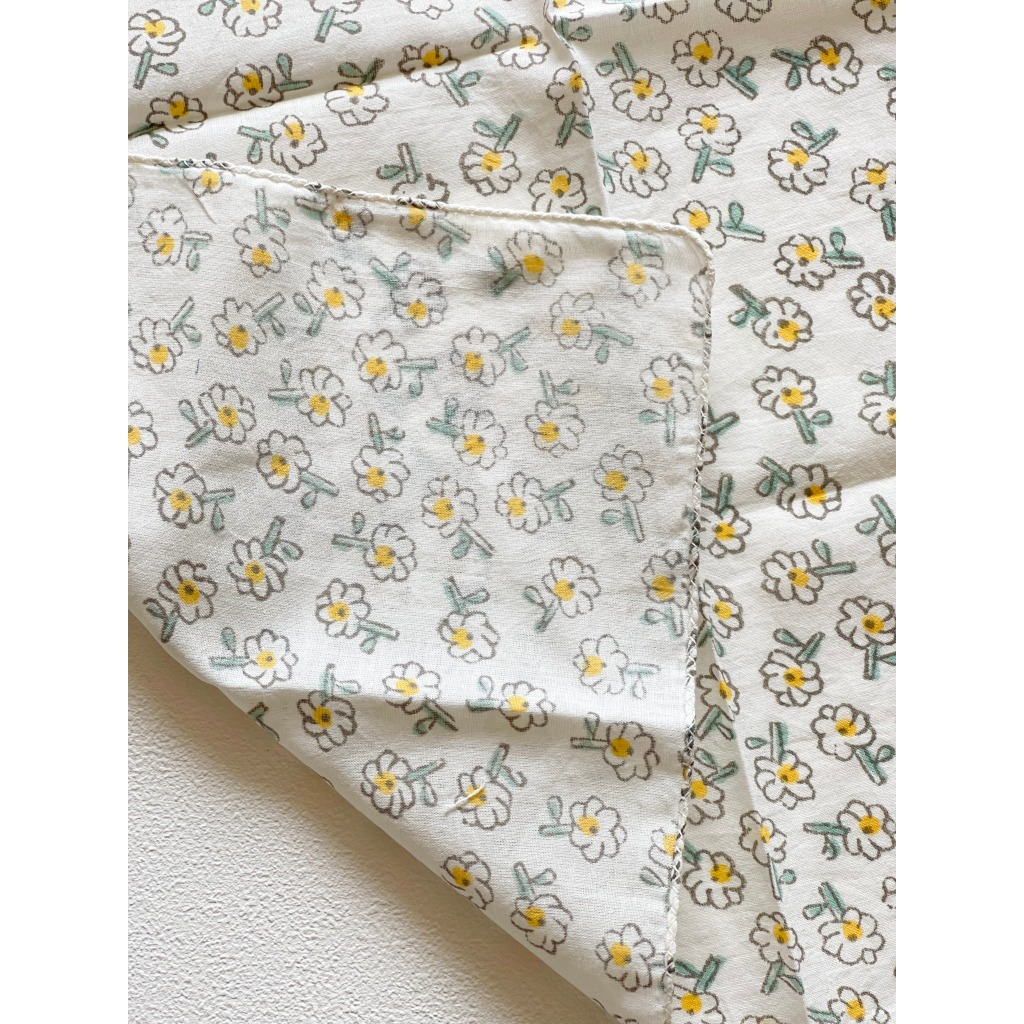 日本設計/印度製造 admi 全棉 方形 45x45 cm 手帕 手巾 (Hanauta 06), , large