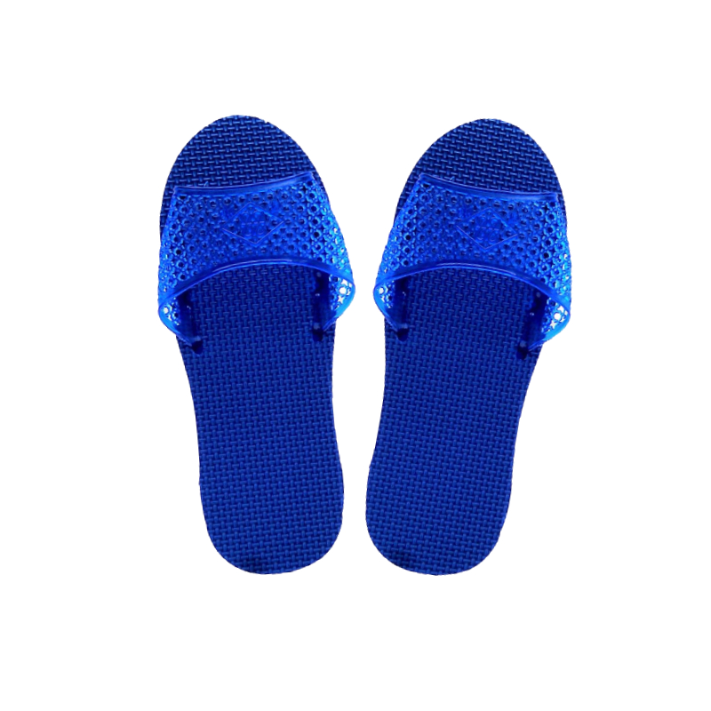 Single Slippers, 藍色, large