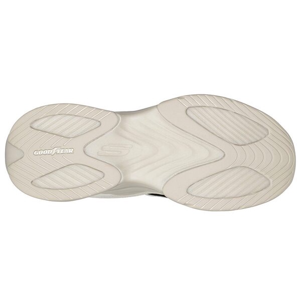 Kixpress-Skechers D'Lites Hyper Burst 女 休閒鞋 厚底 止滑 舒適 米 黑 [896178NTBK], , large