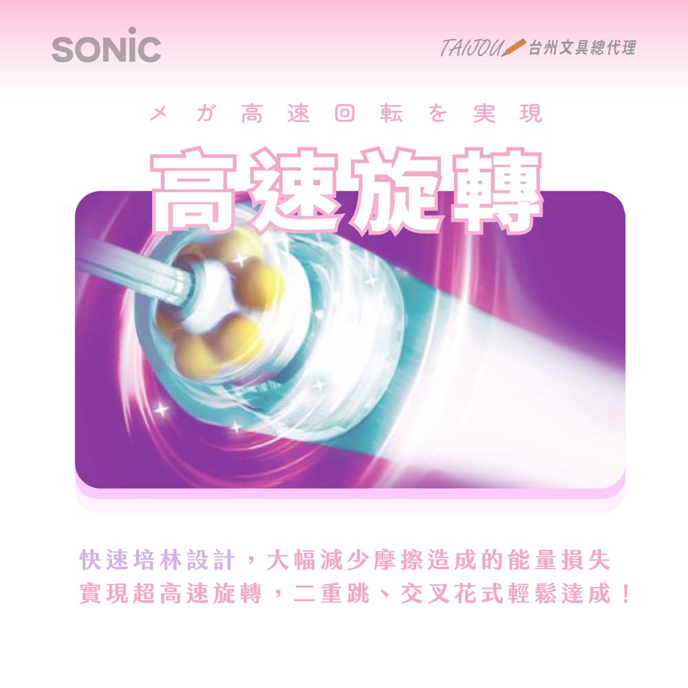 【龍品文創】SONIC 柔色比賽用培林跳繩 QX-1897 紫, , large