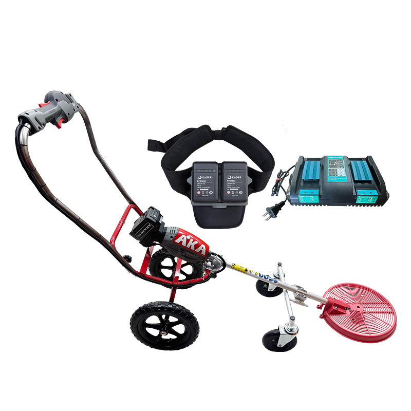 [Yuantai Agriculture] AKA Electric Push Lawn Mower 20Vx2 - Lawn Mowing Assistant - Waist-Pack Battery Pack, , large