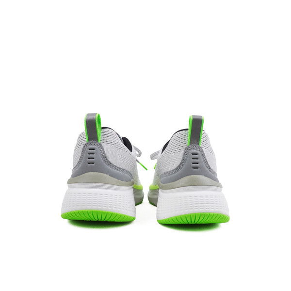 Skechers Go Run Elevate 2.0 男 慢跑鞋 運動 休閒 緩衝 灰 螢光綠 [220847WGY], , large