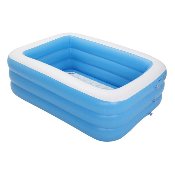 262&times;175&times;60cmThickened Inflatable Indoor/Outdoor Swimming Pool, Baby Ball Pool, Children's Bathing Pool, Foldable Storage Inflatable Swimming Pool for Baby Bathing, , large