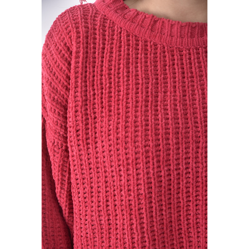 (2XL) pazzo保暖紅色毛衣二手衣, , large